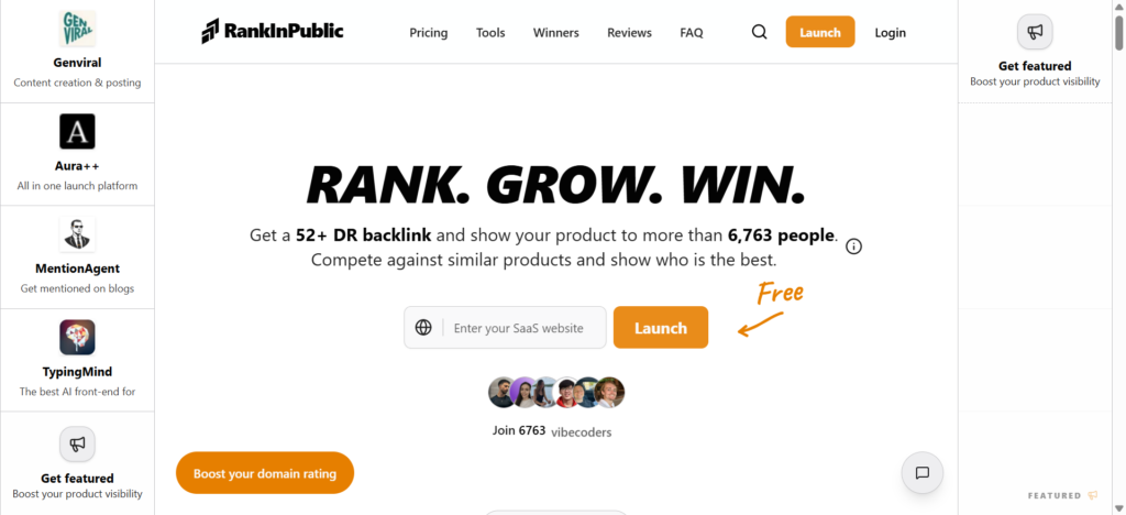RankInPublic