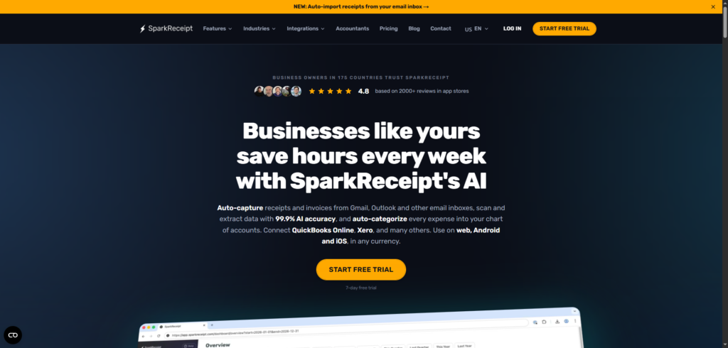 SparkReceipt