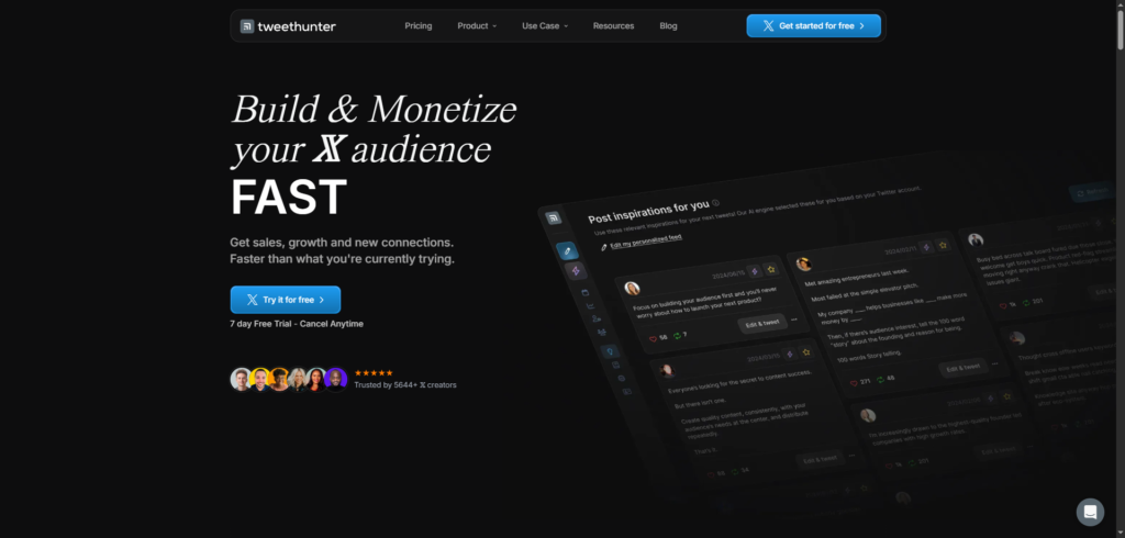 Tweet Hunter